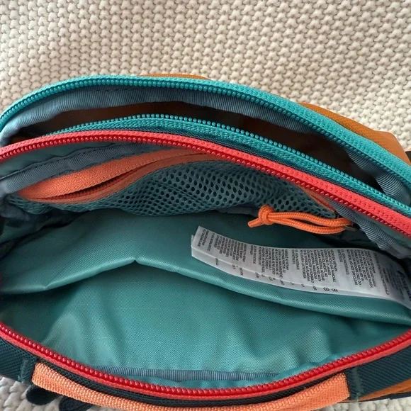 Cotopaxi Orange and Teal Hip Pack - Picture 4 of 6